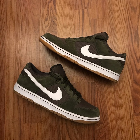 nike dunk low canvas cargo khaki